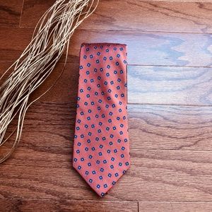 Lauren Ralph Lauren 100% Silk Neck Tie Geometric